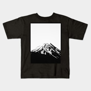 Mountain print, Nature, Landscape, Scandinavian, Nordic, Fashion print, Scandinavian art, Modern art, Wall art, Print, Minimalistic, Modern Kids T-Shirt